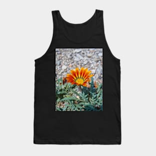 Beautiful Summer Orange Flower Tank Top